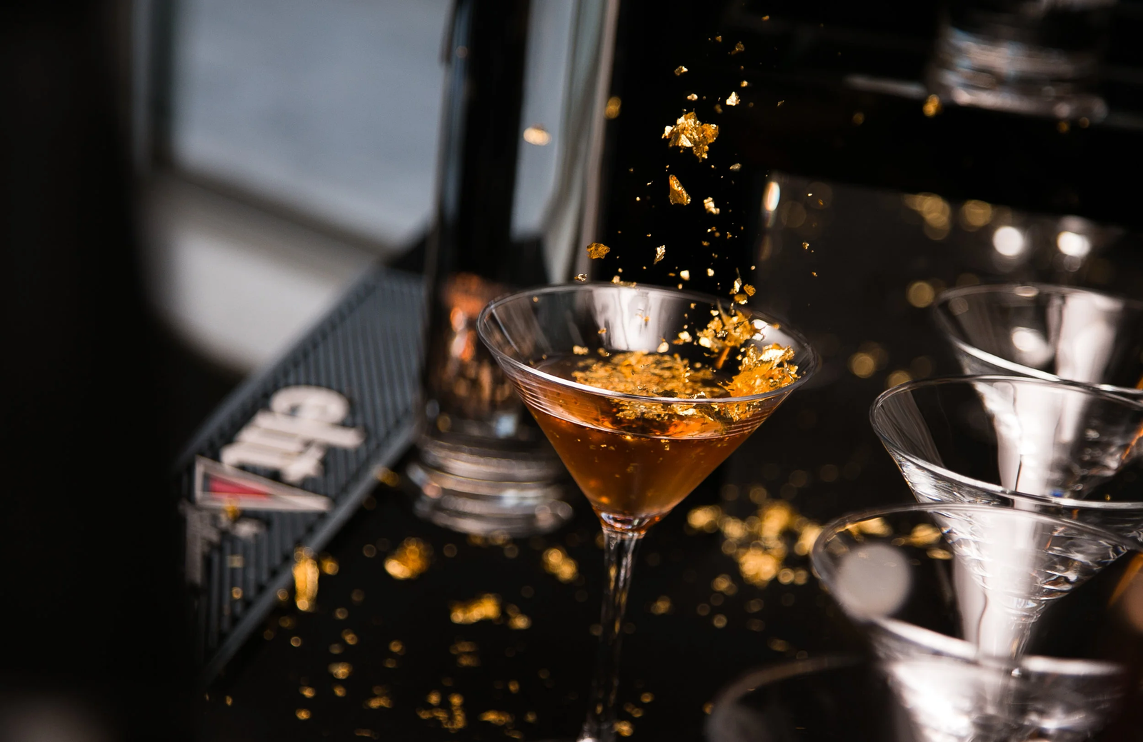 Gilded Martini